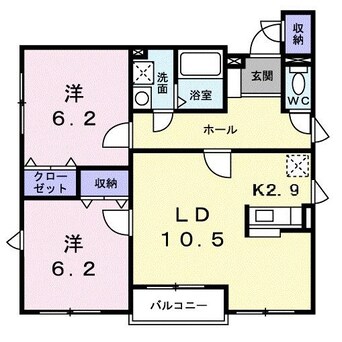 間取図 五稜郭ピュアⅠ