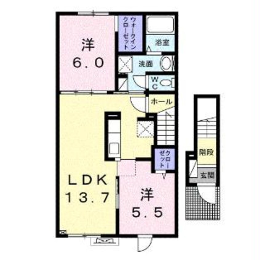 間取図 ペーシュ高丘