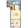 クレモナ杉並 1LDKの間取り