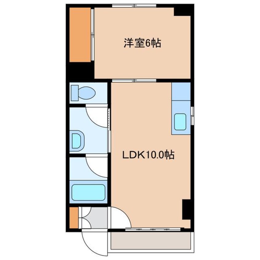 間取図 チェリーパーク五稜郭