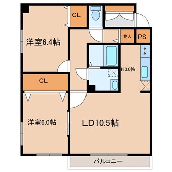 間取図 ボヌール・ピエス