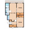 マイライフ日吉B 2LDKの間取り