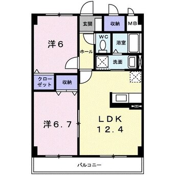 間取図 アルカンシエル