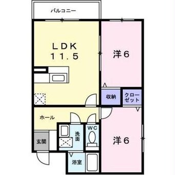 間取図 ヴォール中島