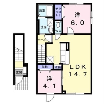 間取図 ベル・プロムナードⅣ