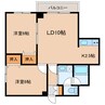neo21 2LDKの間取り