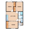 ニューカトレア朋 3LDKの間取り