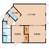 RESIDENTIAL OF CUBIC 2LDKの間取り