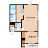 BEAUX杉並 1LDKの間取り