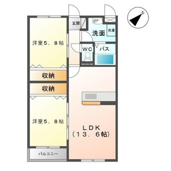 間取図 メゾン･ド･キャルム