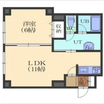 間取図 グレイエリア