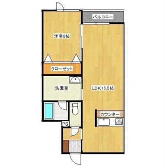 間取図 シャトン川原