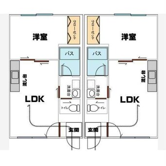 間取図 ピュアパレス高盛