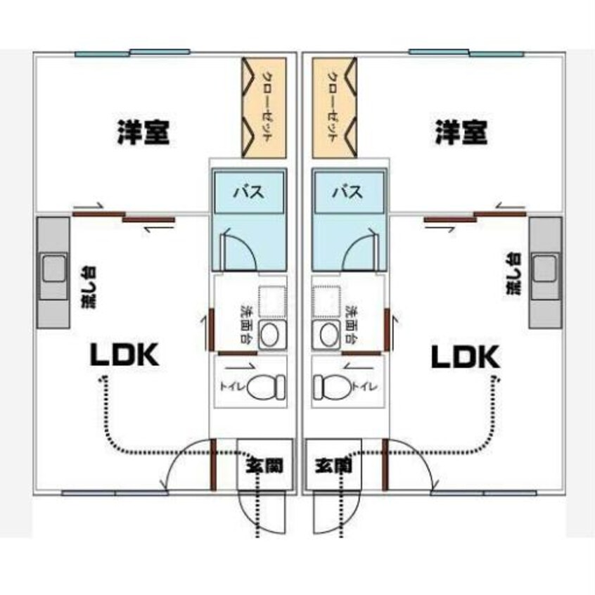 間取図 ピュアパレス高盛