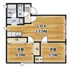 maison  HORI 2LDKの間取り