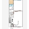 ピュアパレス富岡 1LDKの間取り