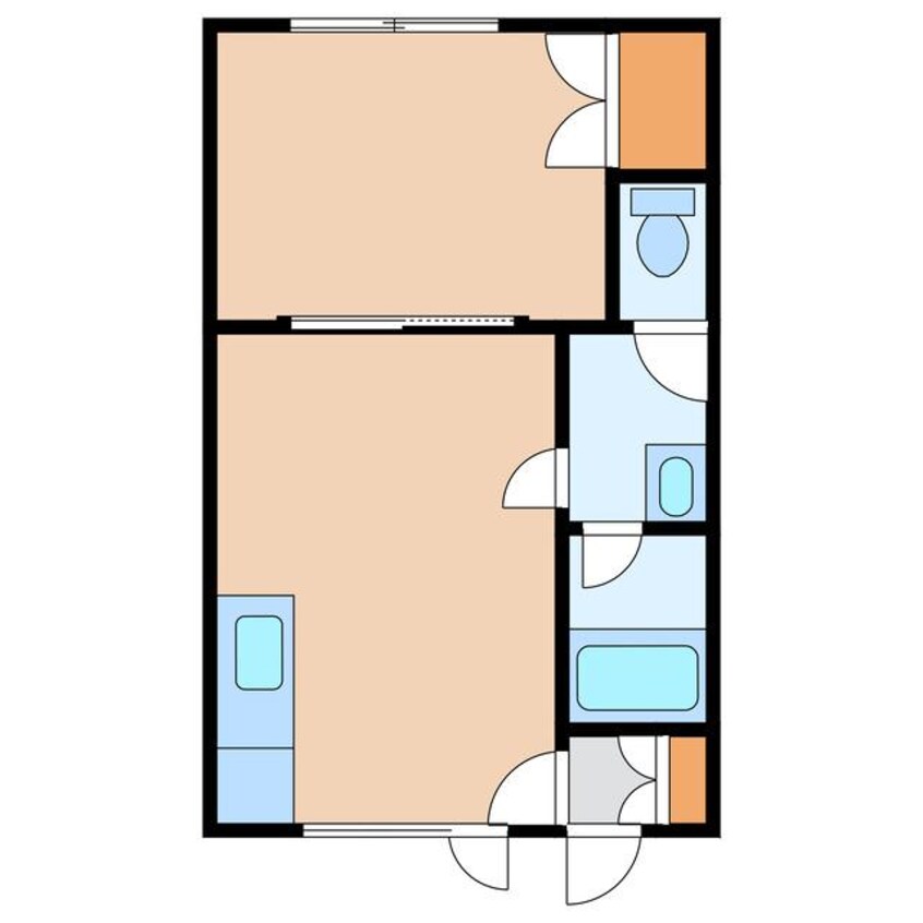 間取図 パレドール壱番館