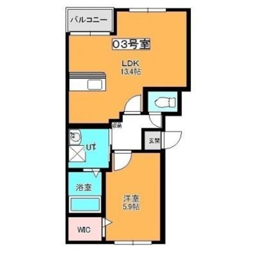 間取図 アステル