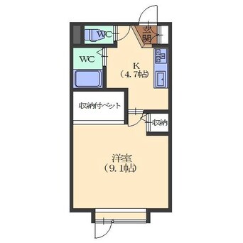 間取図 ハイツフューチャー