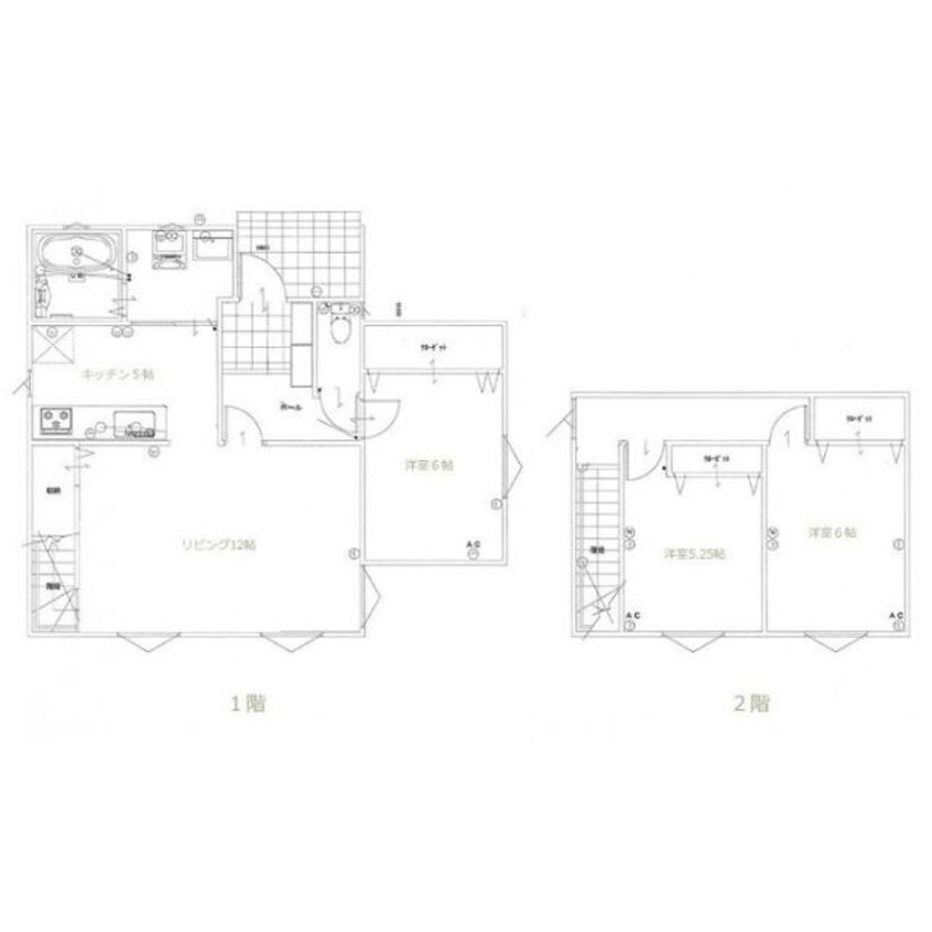 間取図 川原町20番戸建て