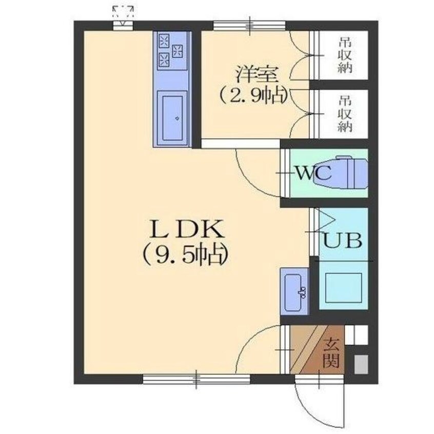 間取図 エスポワフチュールⅢ