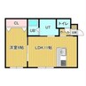 CONSOLATA田家 1LDKの間取り