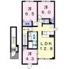 マイタウン ラ・フィオーレⅢ 3LDKの間取り