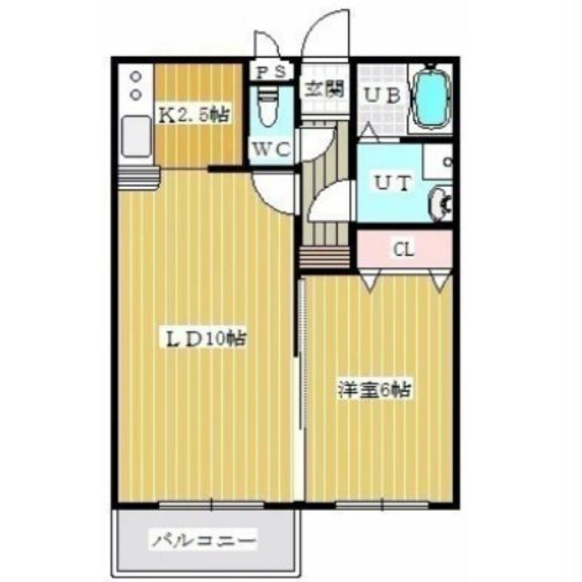 間取図 コンフォートパレス花園