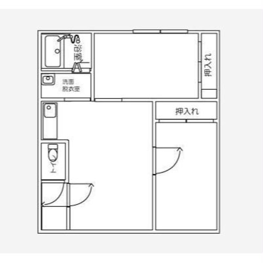 間取図 テラス623