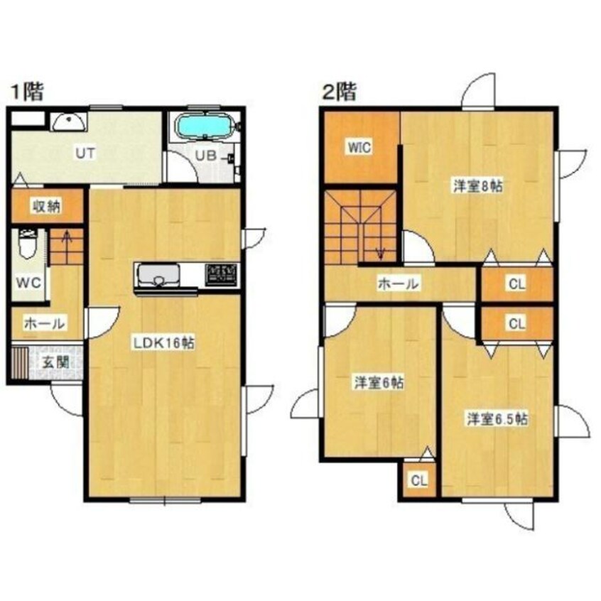 間取図 昭和3丁目貸家B