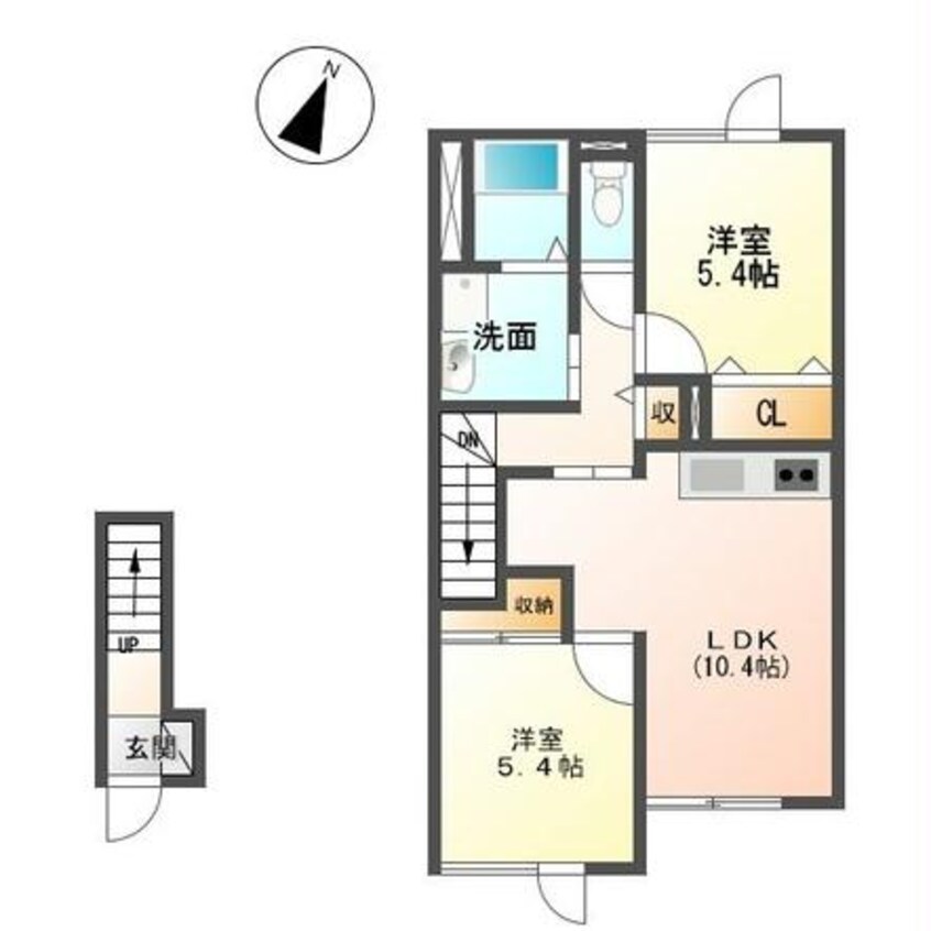 間取図 リアンコート