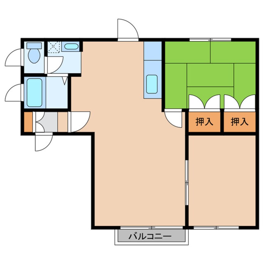 間取図 ラ･クール昭和