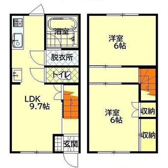 間取図 第5長谷川ハイツ