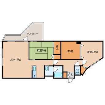 間取図 ライラックマンション函館