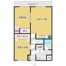 ジュエルタウン湯川Ⅲ 2LDKの間取り