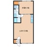 レストはまなす港 1LDKの間取り