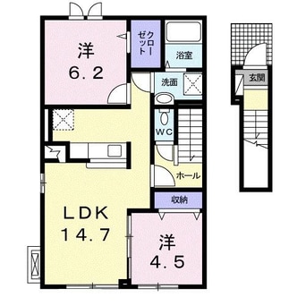 間取図 トアジィームメゾン