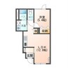 Crystal Villa 1LDKの間取り
