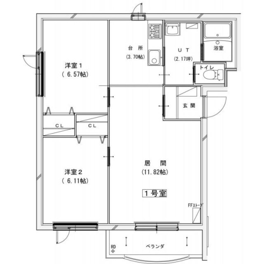 間取図 リジェール･ピーノ