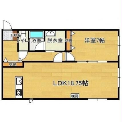 間取り図 ガーデン人見