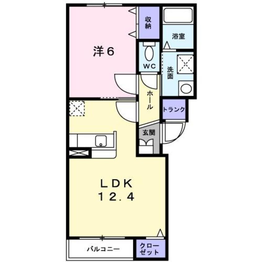 間取図 ブライトメゾン ヤマヤ