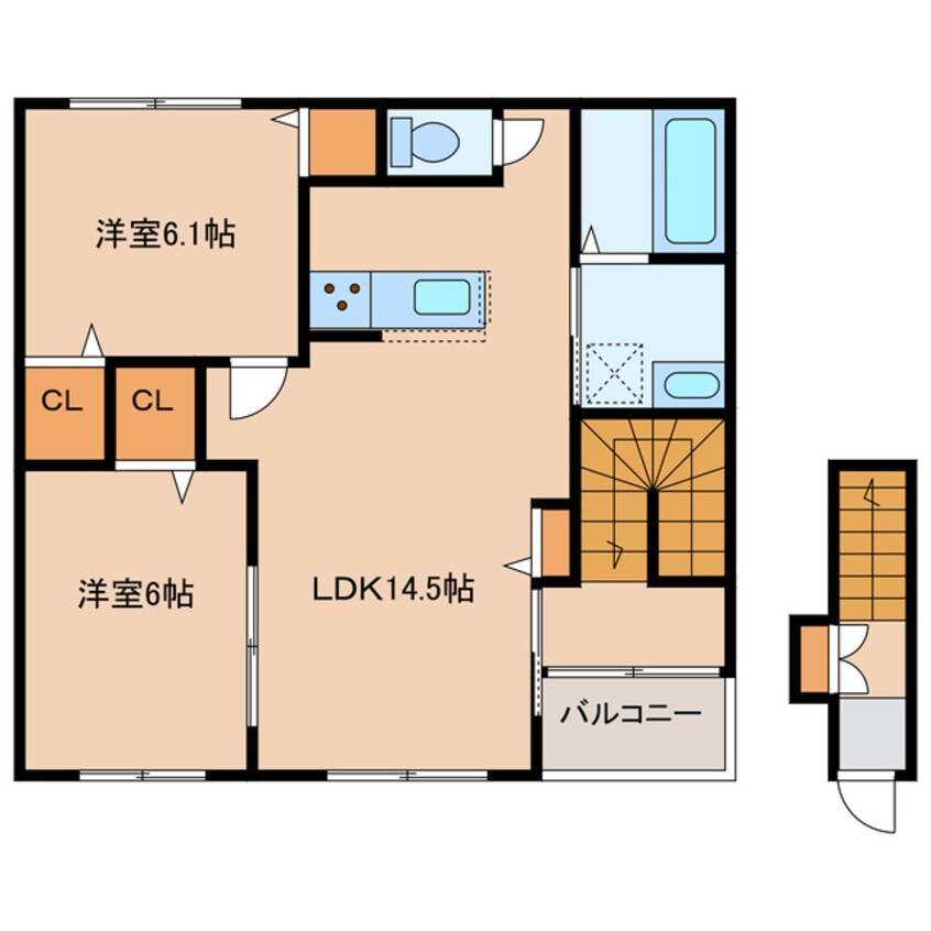 間取図 アルタクラッセ石川