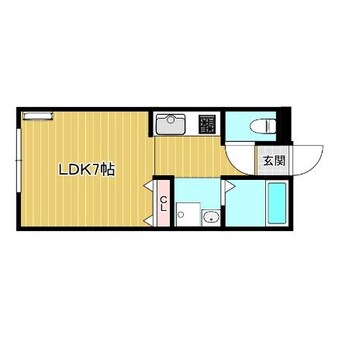 間取図 パオス田家