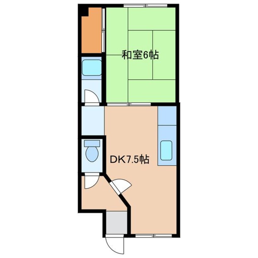 間取図 スカイビュー千代台