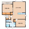 ル･レーヴ 2LDKの間取り