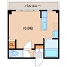 パセオ本町 1Rの間取り