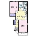 高丘リバーサイドの間取図