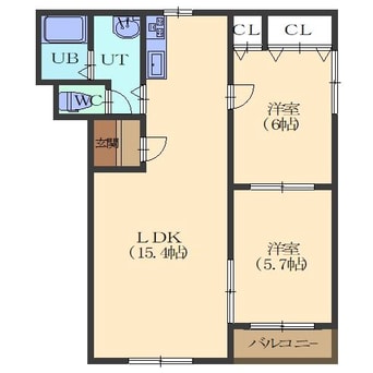 間取図 ピュアライフ中野通