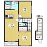 Brun court~ブランコート~ 2LDKの間取り