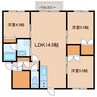 ロイヤルシティ日吉A 3LDKの間取り
